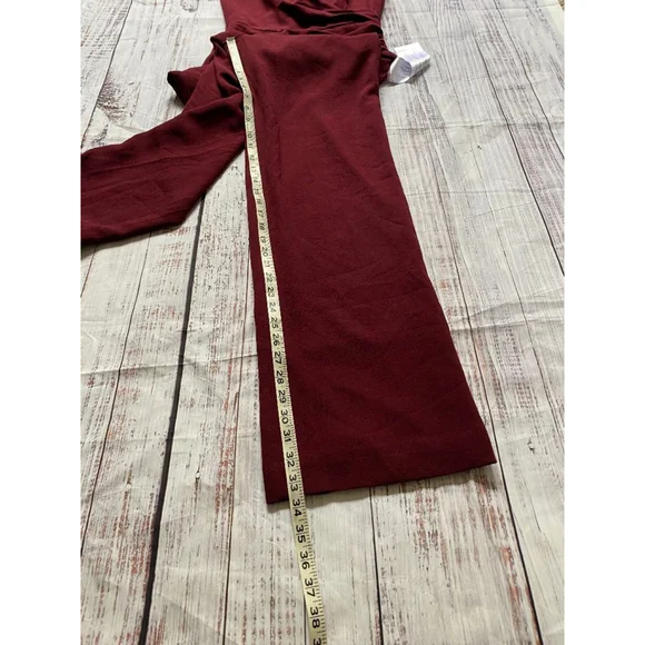Dress the Population Sam Shirred Burgundy Elegant Jumpsuit NWOT Small - Picture 3 of 8